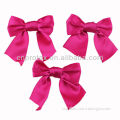 Fancy color satin ribbon bow